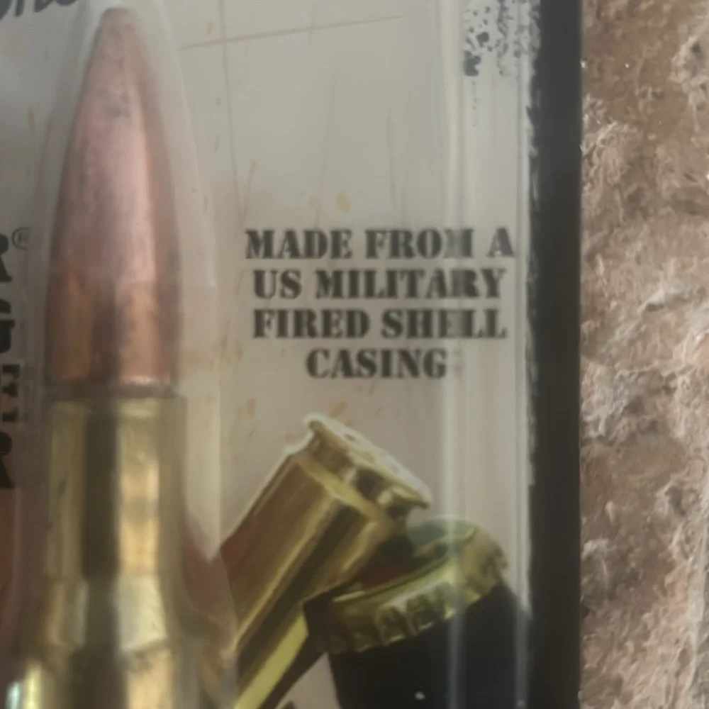 BMG Bottle opener 50 Caliber (Collectible/souvenir Heavy duty. )